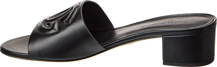 Dolce & Gabbana Dg Logo Leather Sandal - Image 2