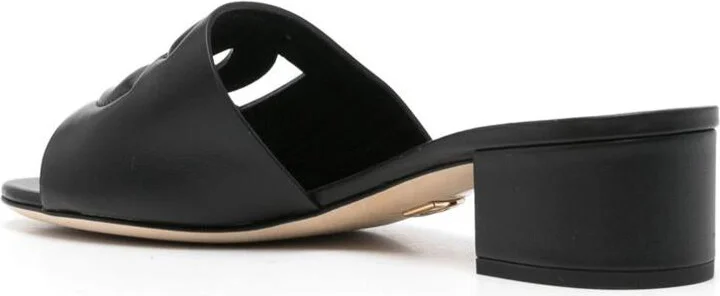 Dolce & Gabbana Dg Logo Leather Sandals - Image 3