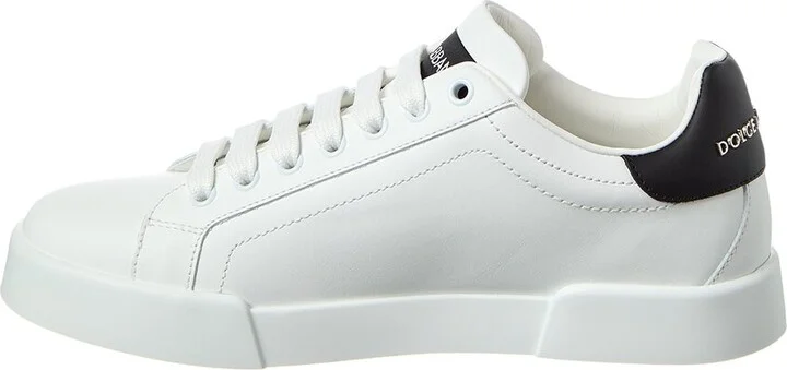Dolce & Gabbana Dg Logo Patch Leather Sneaker - Image 2