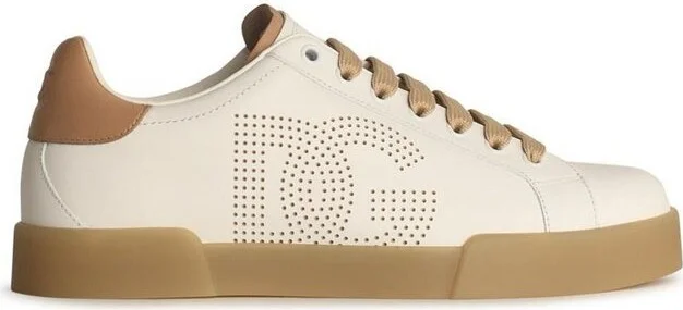 Dolce & Gabbana DG Logo Perforated Sneakers