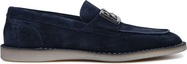 Dolce & Gabbana DG Logo Plaque Loafers