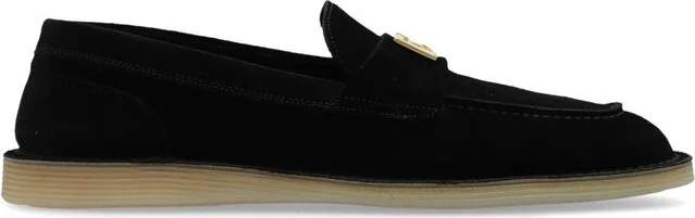 Dolce & Gabbana DG Logo Plaque Loafers