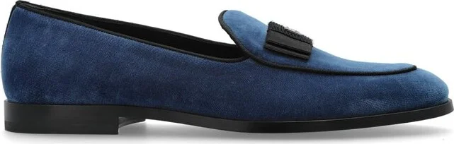 Dolce & Gabbana DG Logo Plaque Loafers