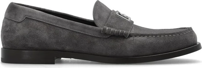 Dolce & Gabbana DG Logo Plaque Moccasins