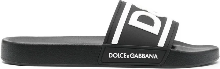 Dolce & Gabbana Dg Logo Pool Slides