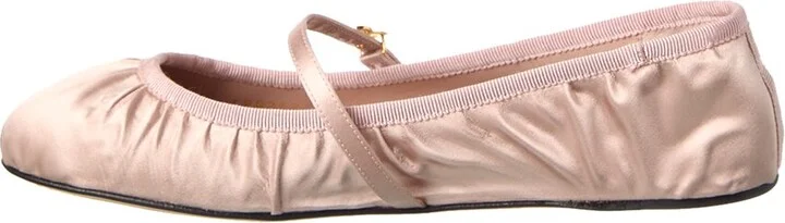 Dolce & Gabbana Dg Logo Satin Flat - Image 2