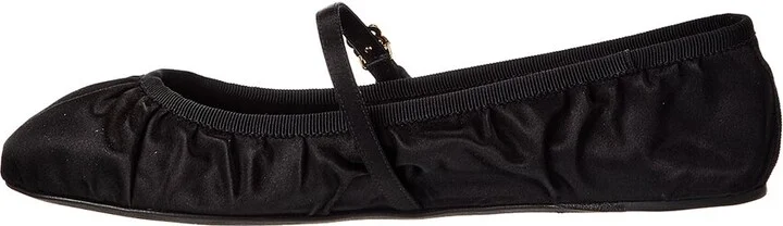 Dolce & Gabbana Dg Logo Satin Flat - Image 2