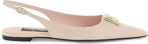 Dolce & Gabbana DG Plaque Slingbacks