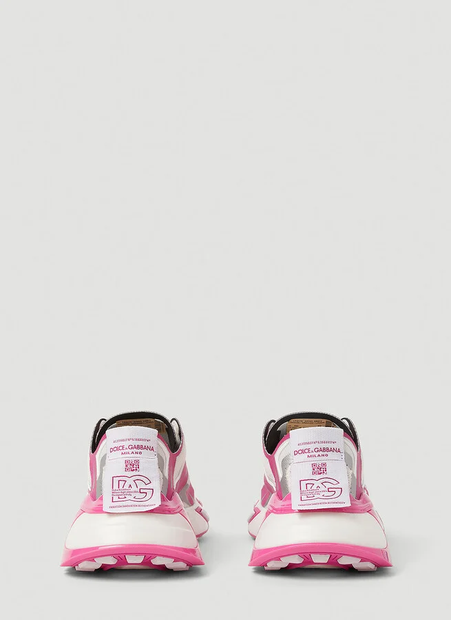 Dolce & Gabbana Dragon Sneaker - Woman Sneakers Pink Eu - 37 - Image 4