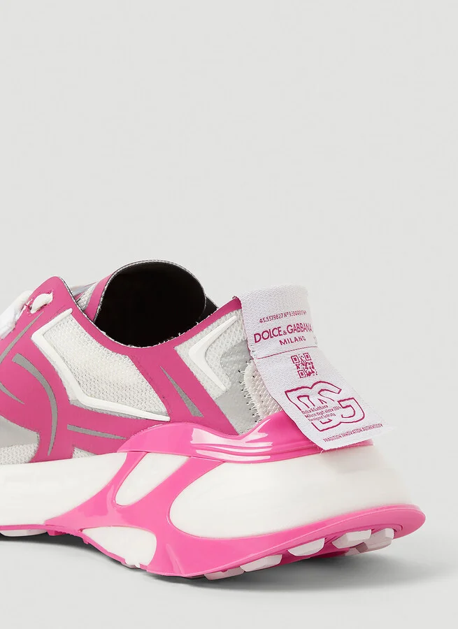 Dolce & Gabbana Dragon Sneaker - Woman Sneakers Pink Eu - 37 - Image 6