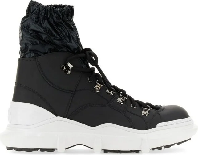 Dolce & Gabbana Elasticated Ankle Lace-Up Boot