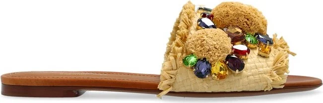 Dolce & Gabbana Embellished Flip-Flops