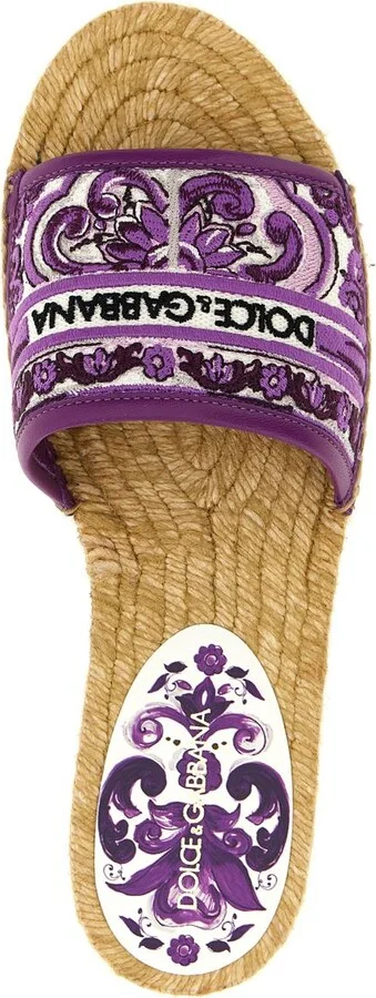 Dolce & Gabbana Embroidery Espadrilles - Image 4
