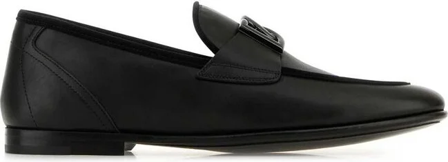Dolce & Gabbana Erice DG Logo Plaque Loafers