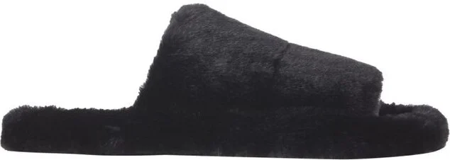 Dolce & Gabbana Faux Fur Slides