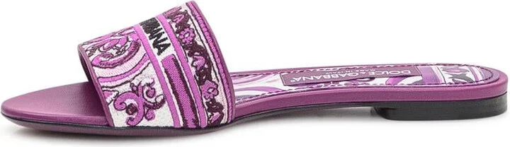 Dolce & Gabbana Flat Slipper Embroidery - Image 4