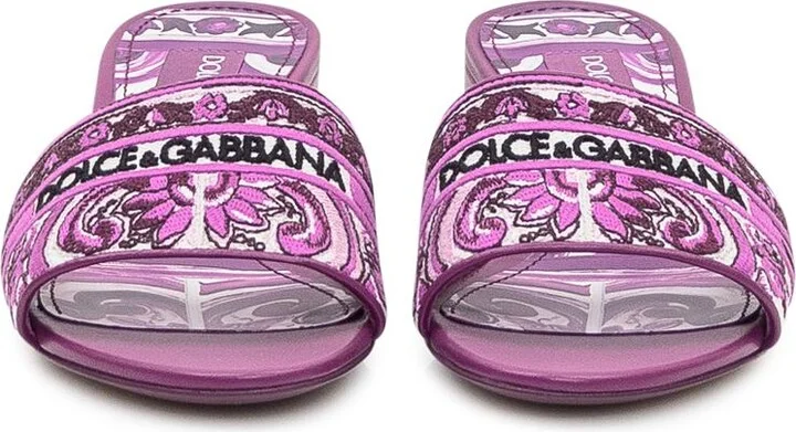 Dolce & Gabbana Flat Slipper Embroidery - Image 2