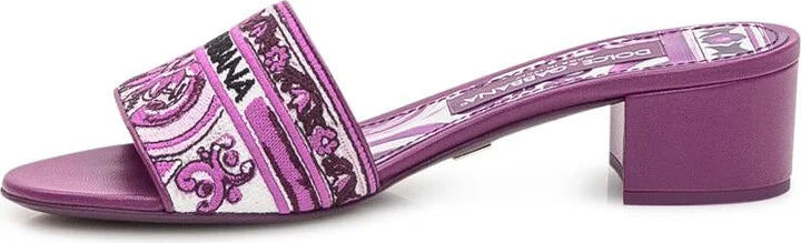 Dolce & Gabbana Flat Slipper Embroidery - Image 4
