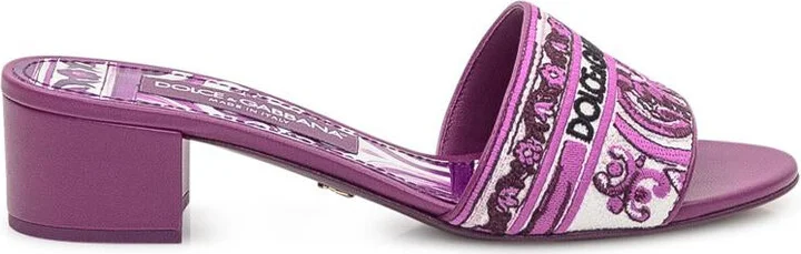 Dolce & Gabbana Flat Slipper Embroidery