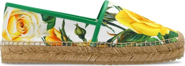 Dolce & Gabbana Floral Printed Espadrilles