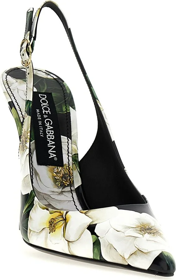 Dolce & Gabbana Floral Slingback - Image 2