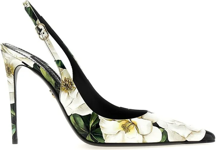 Dolce & Gabbana Floral Slingback