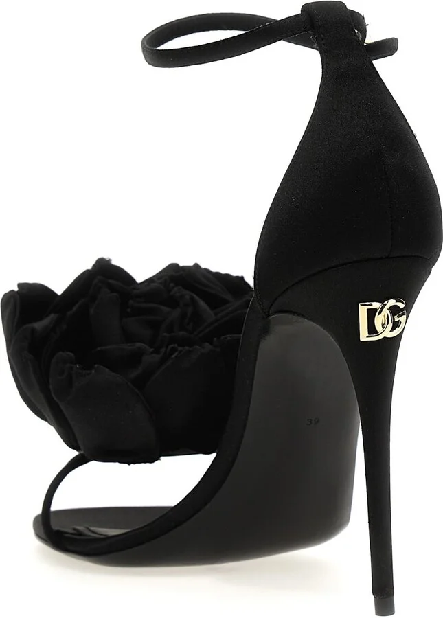 Dolce & Gabbana Flower Sandals - Image 2