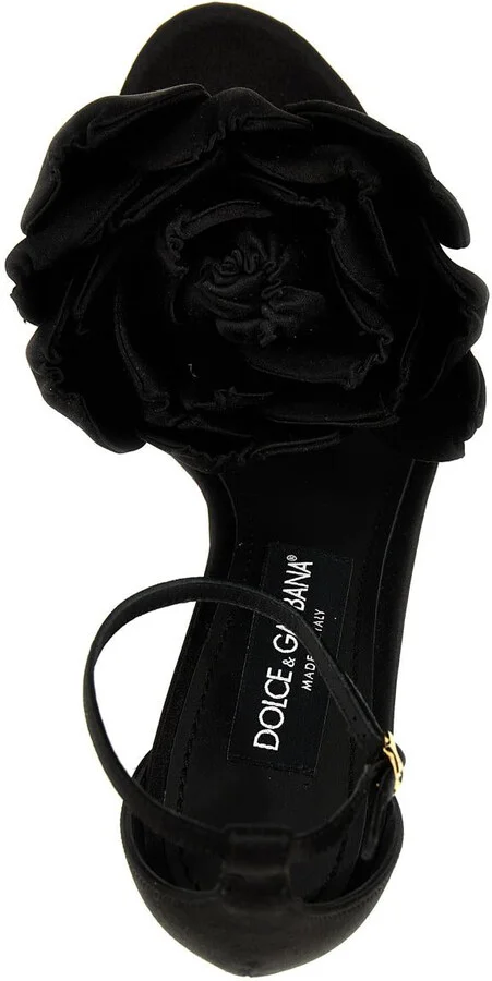 Dolce & Gabbana Flower Sandals - Image 3