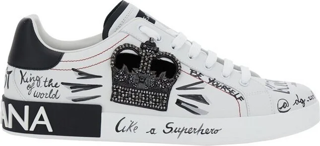 Dolce & Gabbana Graphic Printed Low-Top Sneakers