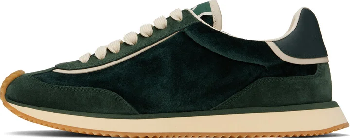 Dolce&Gabbana Green 'DG' Cushion Sneakers - Image 3