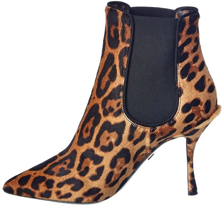 Dolce & Gabbana Haircalf Bootie - Image 2