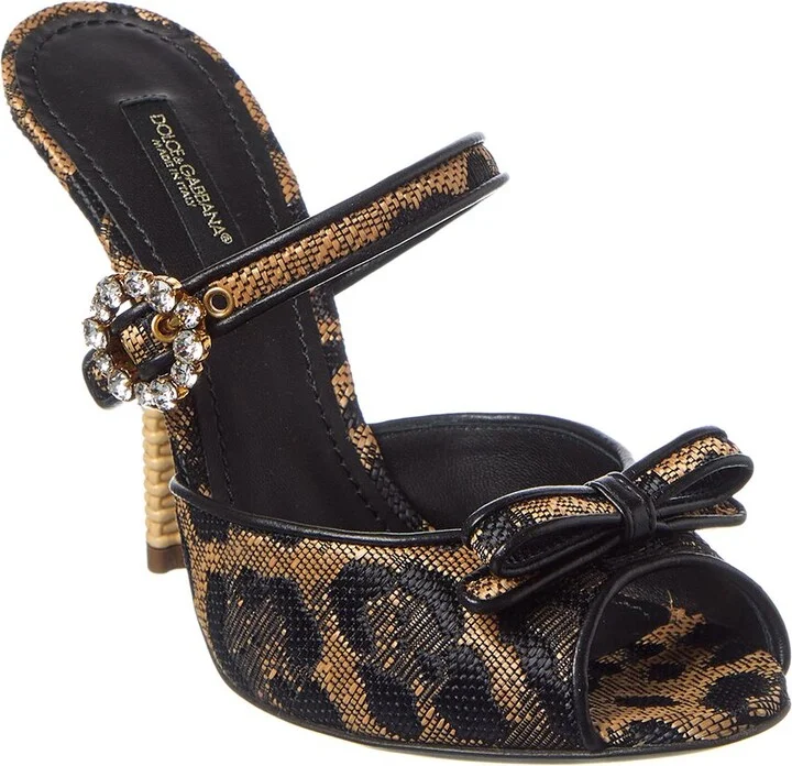 Dolce & Gabbana Jacquard Mule