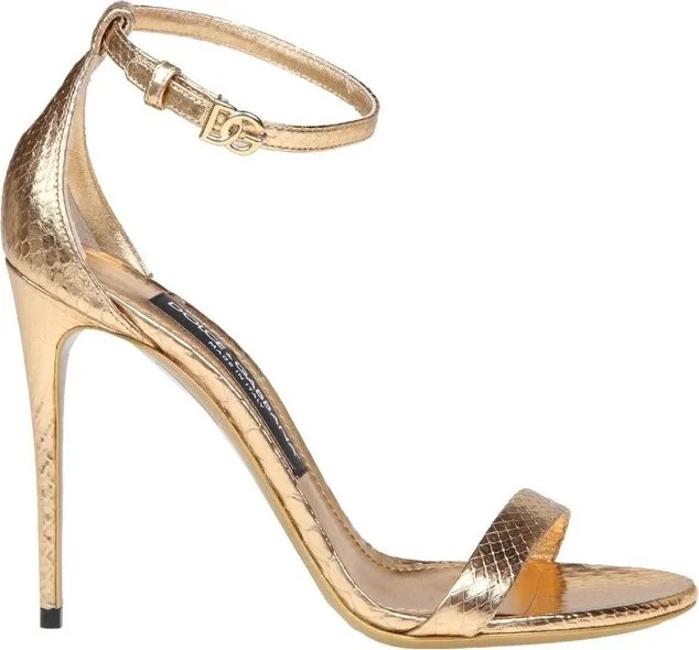 Dolce & Gabbana Keira High Stiletto Heel Sandals
