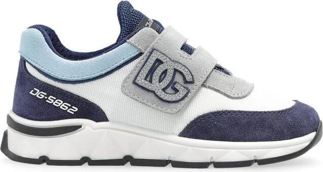 Dolce & Gabbana Kids Logo Patch Low-Top Sneakers