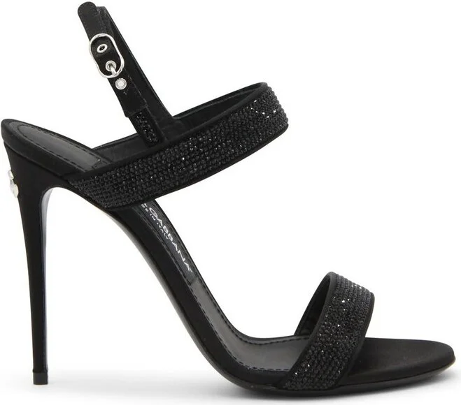 Dolce & Gabbana Kim Embellished Satin Sandals