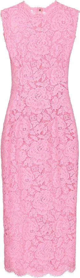 Dolce & Gabbana Lace Midi Dress