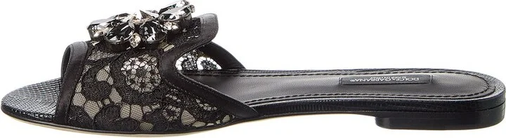 Dolce & Gabbana Lace Sandal - Image 2