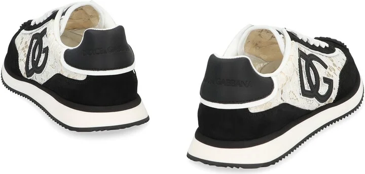 Dolce & Gabbana Lace Sneakers - Image 4