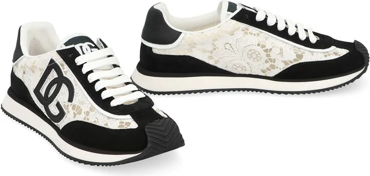 Dolce & Gabbana Lace Sneakers - Image 4