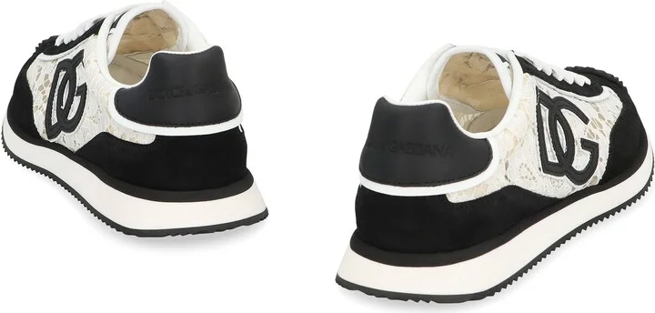 Dolce & Gabbana Lace Sneakers - Image 6