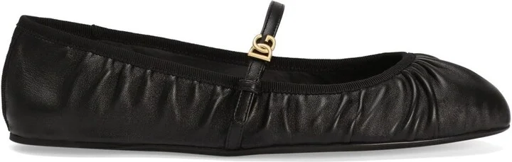 Dolce & Gabbana Leather Ballet Flats