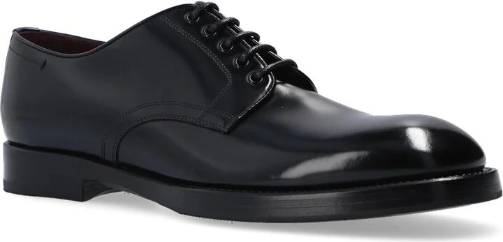 Dolce & Gabbana Leather Derby Shoes - Image 4