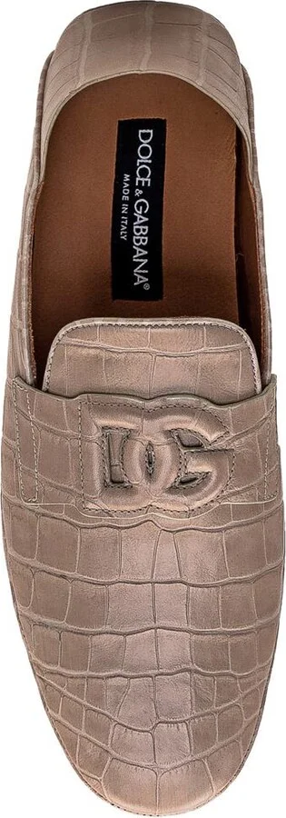 Dolce & Gabbana Leather Drivers - Image 4
