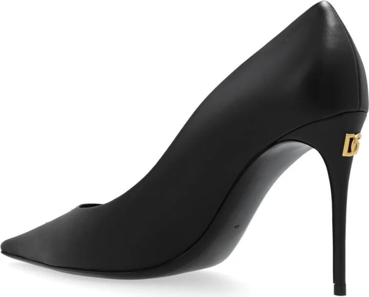 Dolce & Gabbana Leather Heeled Shoes - Image 3
