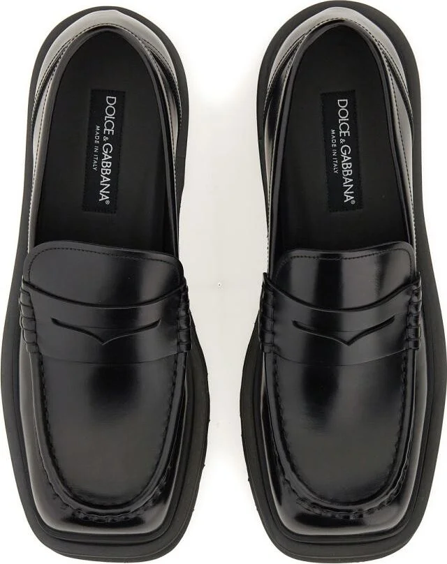 Dolce & Gabbana Leather Loafer - Image 2