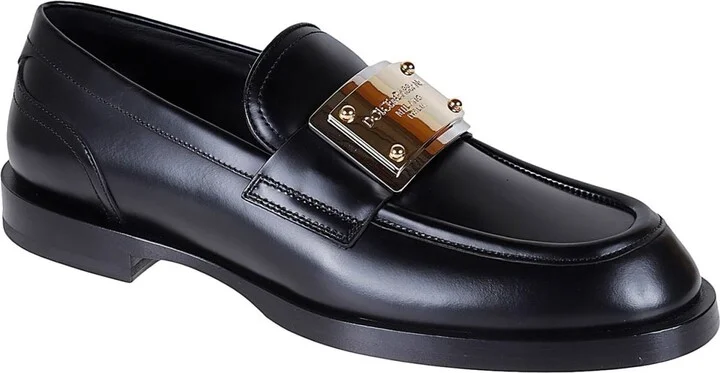 Dolce&gabbana Leather Loafers - Image 2