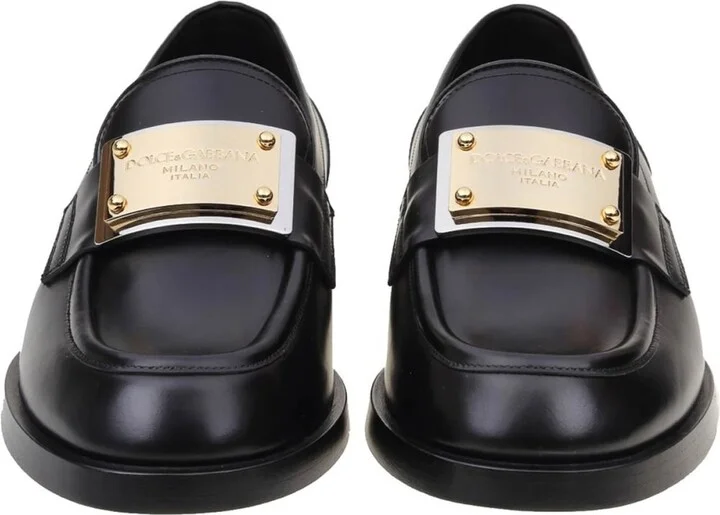 Dolce&gabbana Leather Loafers - Image 4