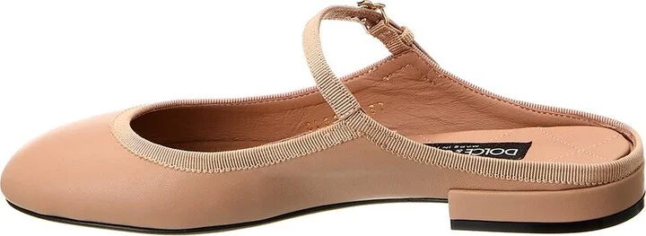 Dolce & Gabbana Leather Mule - Image 2