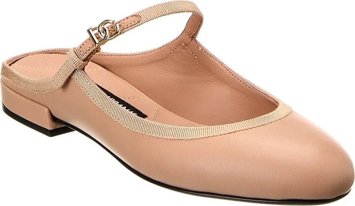Dolce & Gabbana Leather Mule