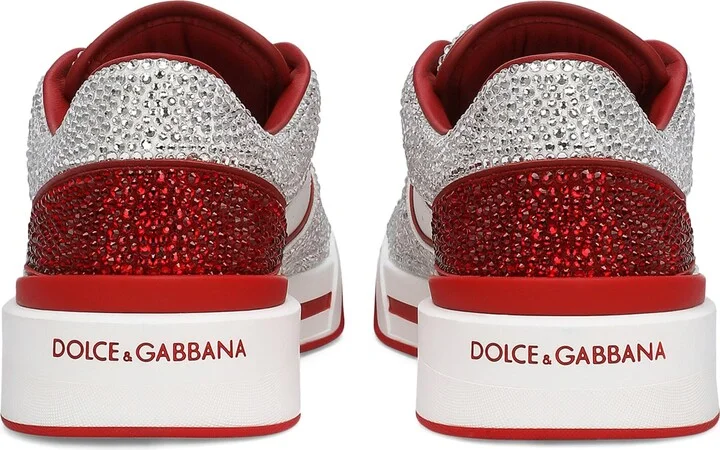 Dolce & Gabbana Leather New Roma Sneakers - Image 2